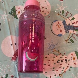 Starbucks Vibrant Pink Watermelon Bottle